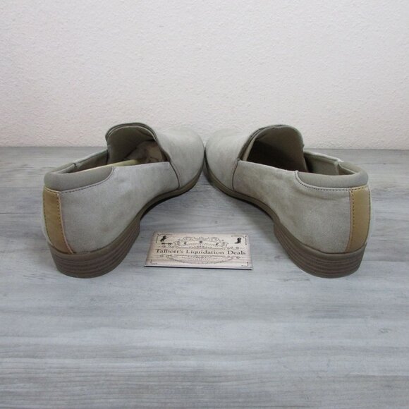 Dr.Scholl's Women's 8 Rate Slip on Microfiber Loafer - Taupe - Picture 4 of 5